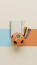 Combo Pack With Sports Ball And Art Journal